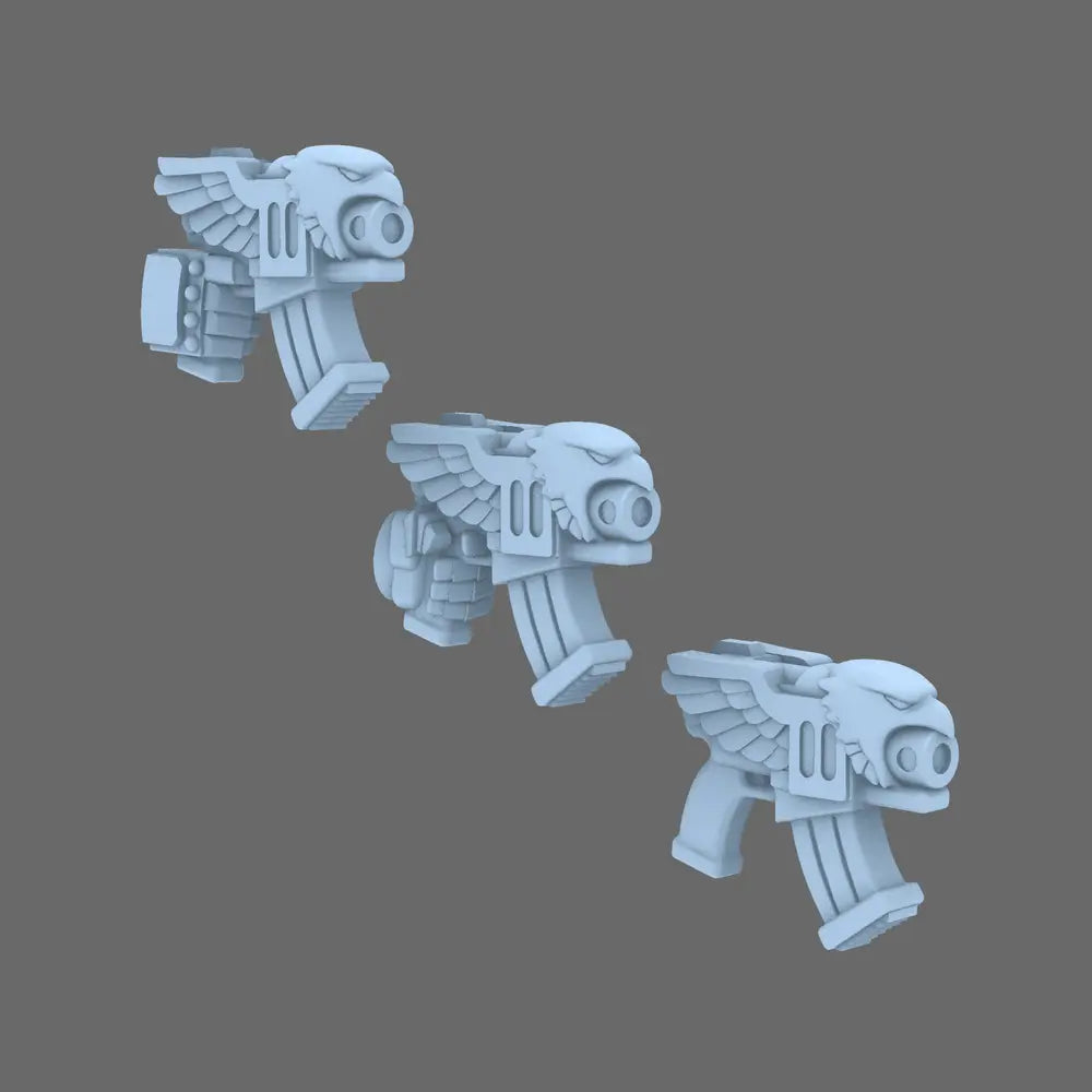 Patriotic Knights Eagle Retro Nailer Pistol X 10 BW Terrain & Forge