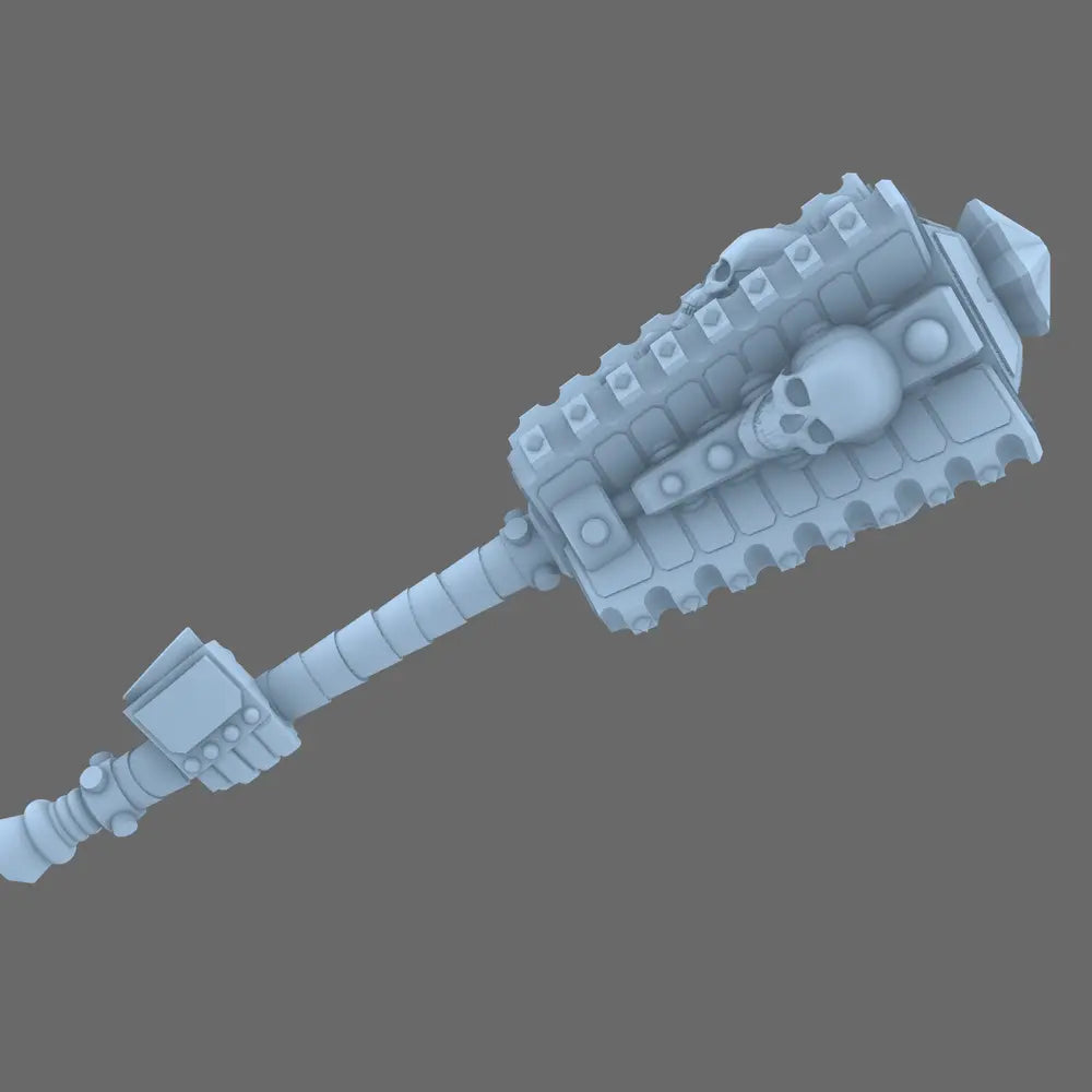 Cyber Samurai Greater Tetsubo Right Hand BW Terrain & Forge