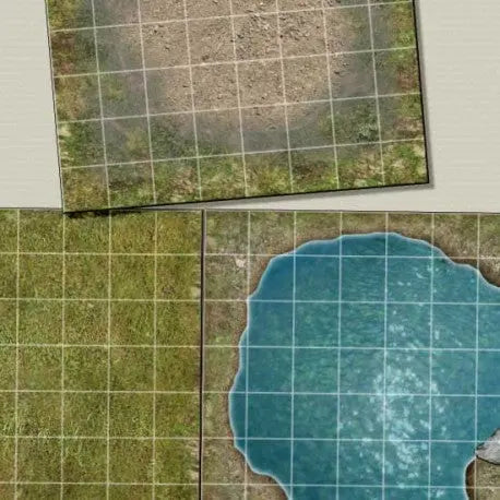 Digital Forge: Huntsman's Forest - Forest Themed Modular Terrain Tiles - bw-terrain-forge