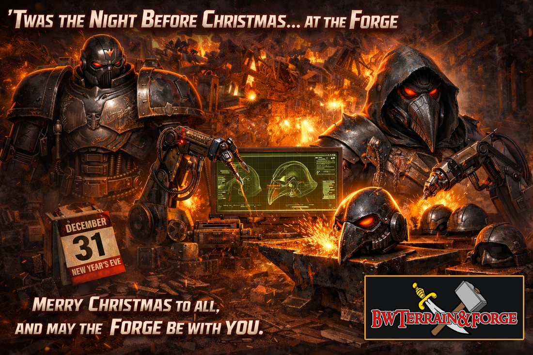 Twas the Night Before Christmas… at the Forge