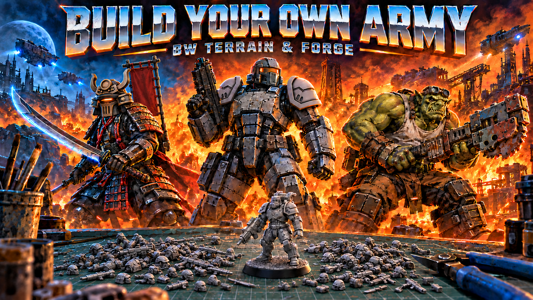 Conversion Bits for One Page Rules Grimdark Future and Firefight - BW Terrain & Forge