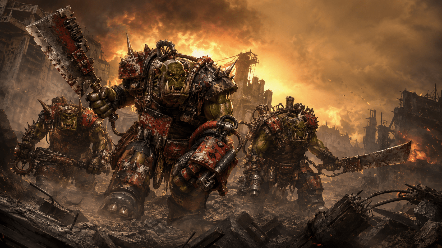 The Green Tide Is Back and the Bits Box Was Never Really Gone - BW Terrain & Forge