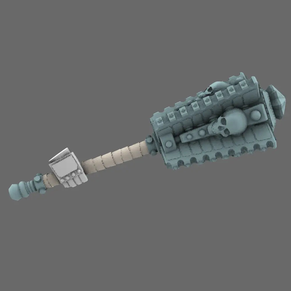 Cyber Samurai Greater Tetsubo Right Hand BW Terrain & Forge