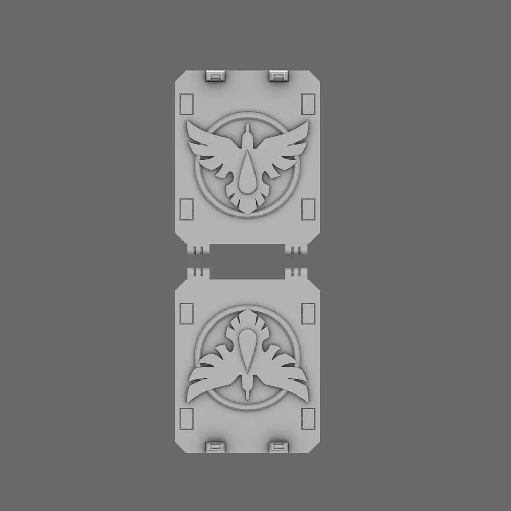 Bran Del Sangre V2 APC Doors x2 BW Terrain & Forge