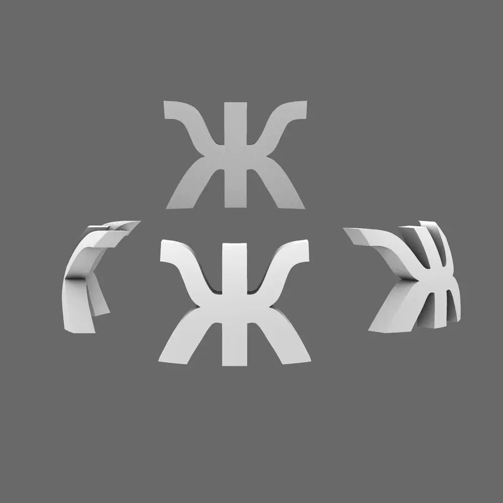 Order of Zhe-nos Hellions Destroyer Shoulder Symbols X60 BW Terrain & Forge