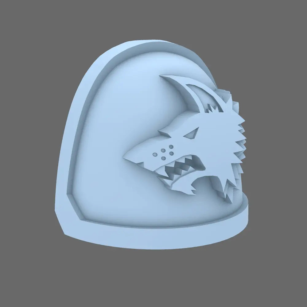 Space Vikings V07 Eagle Shoulder Pads Type A LEFT BW Terrain & Forge