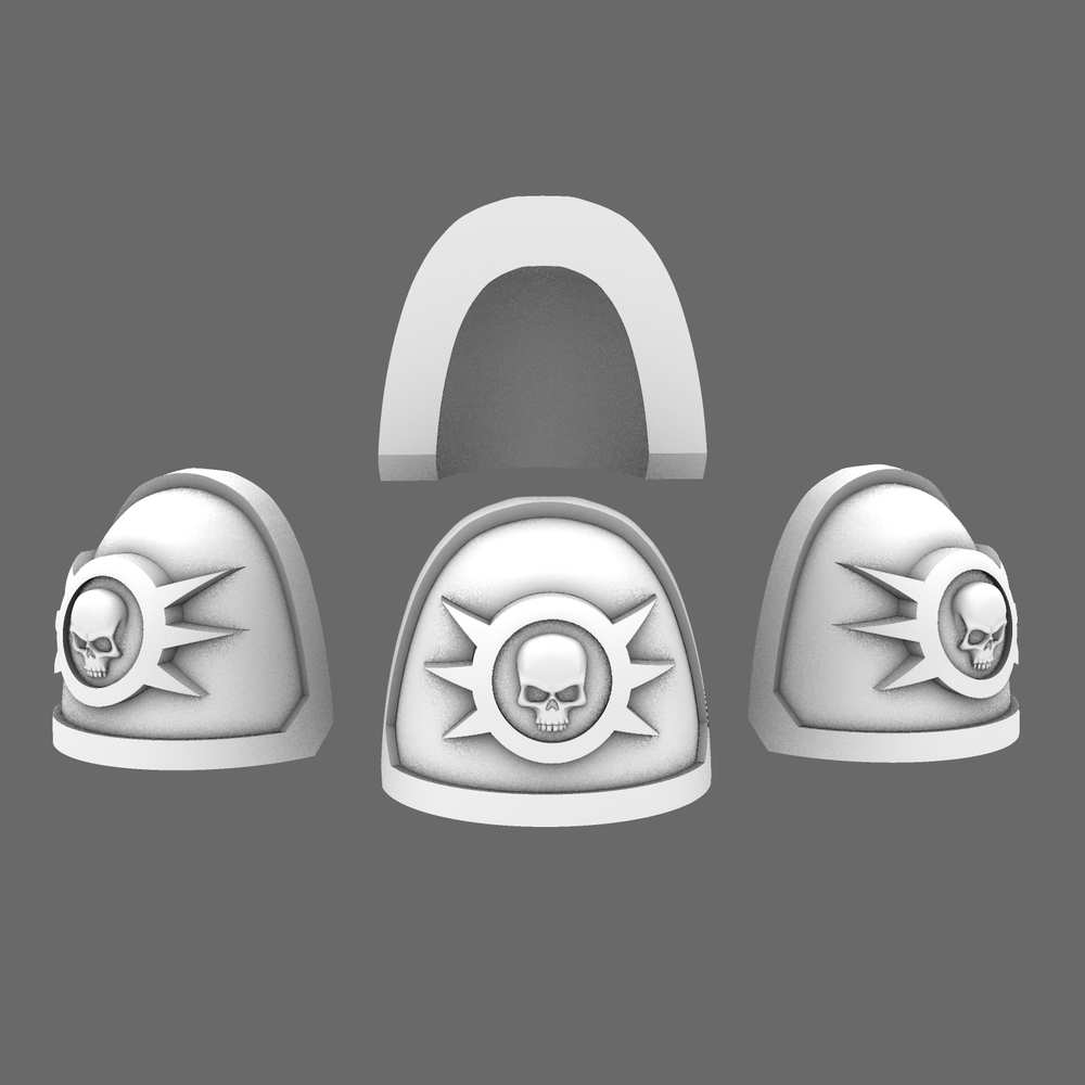 Plague Lords V07 Eagle Shoulder Pads Type A
