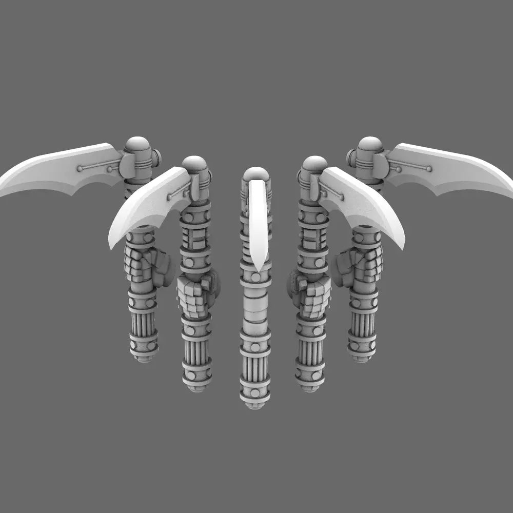 Cyber Samurai Electro Kama BW Terrain & Forge