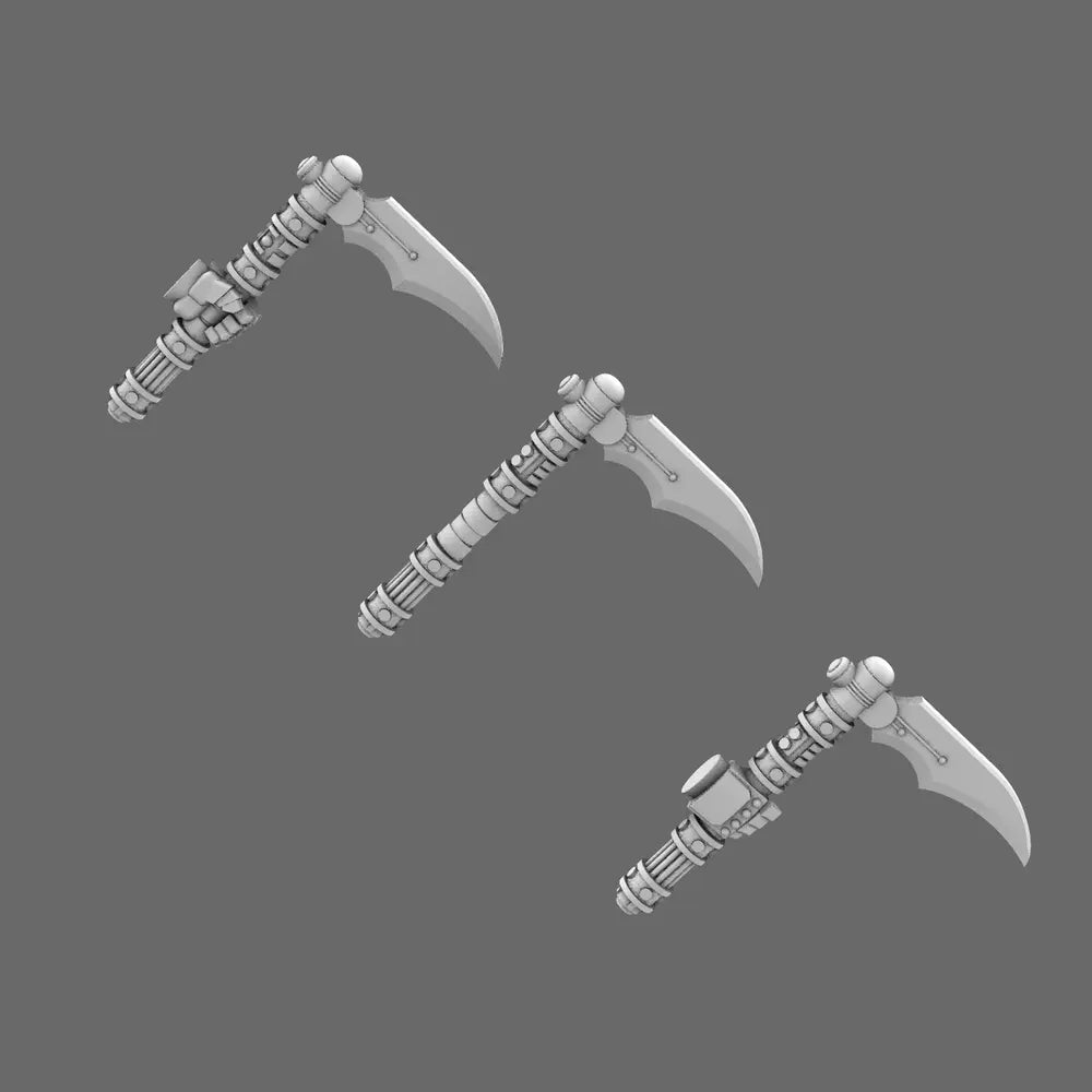 Cyber Samurai Electro Kama BW Terrain & Forge