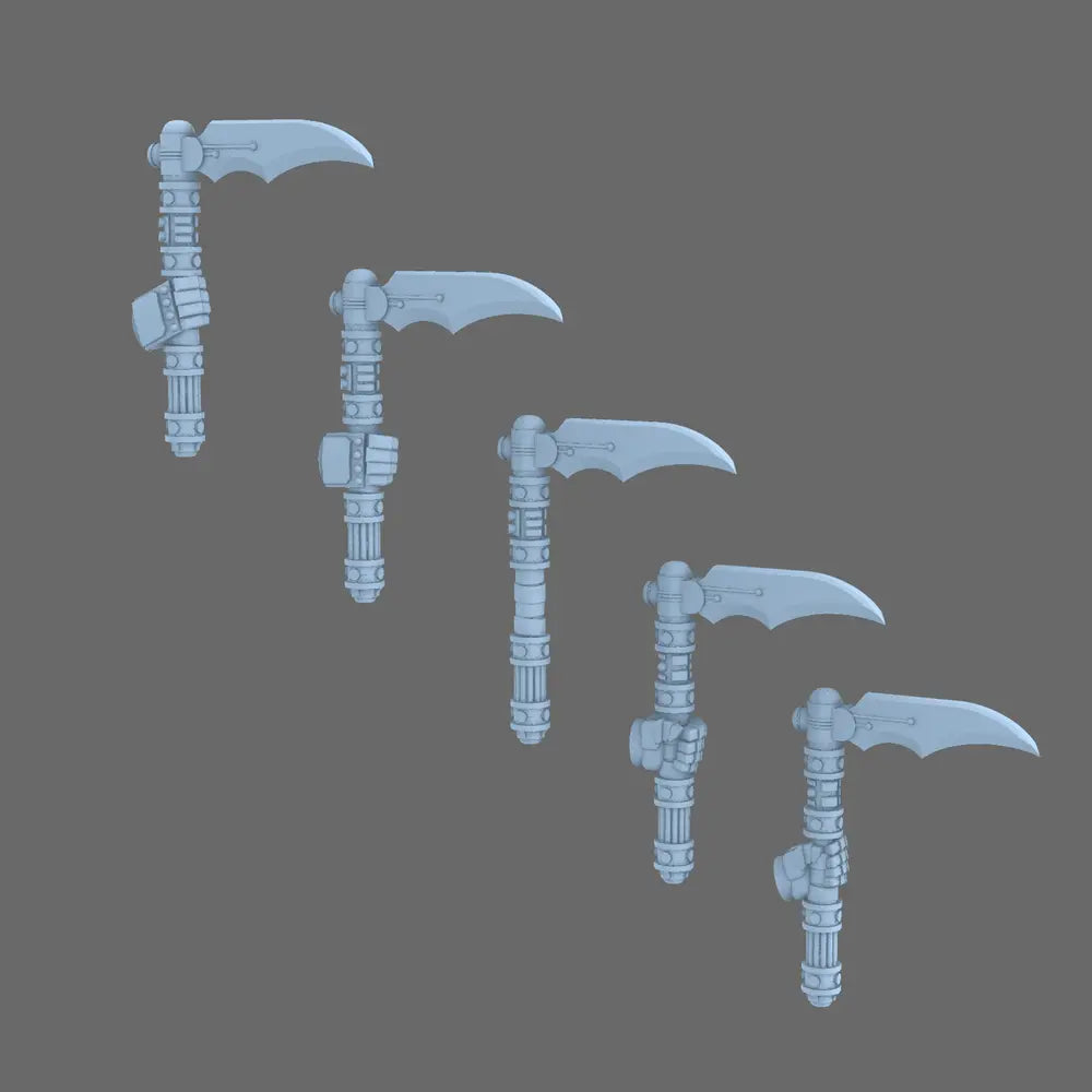 Cyber Samurai Electro Kama BW Terrain & Forge