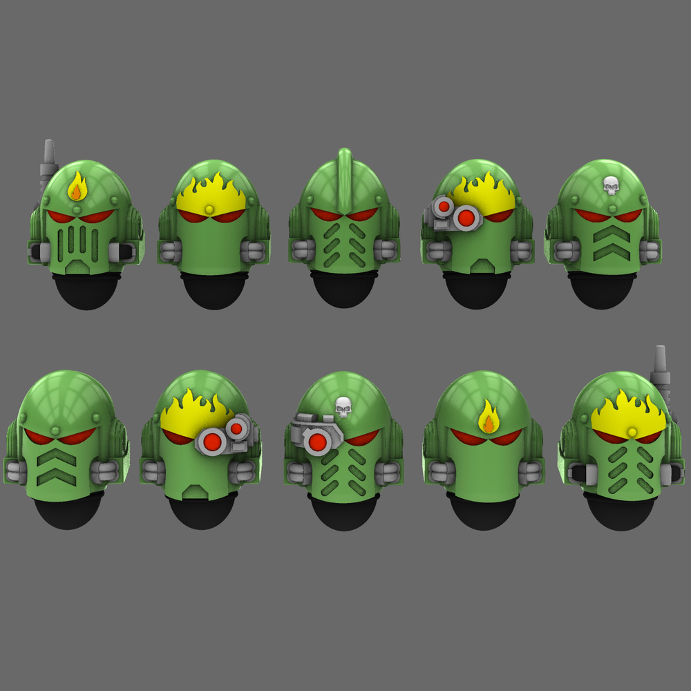 Space Dragons V10K Dragon Warrior Helmets