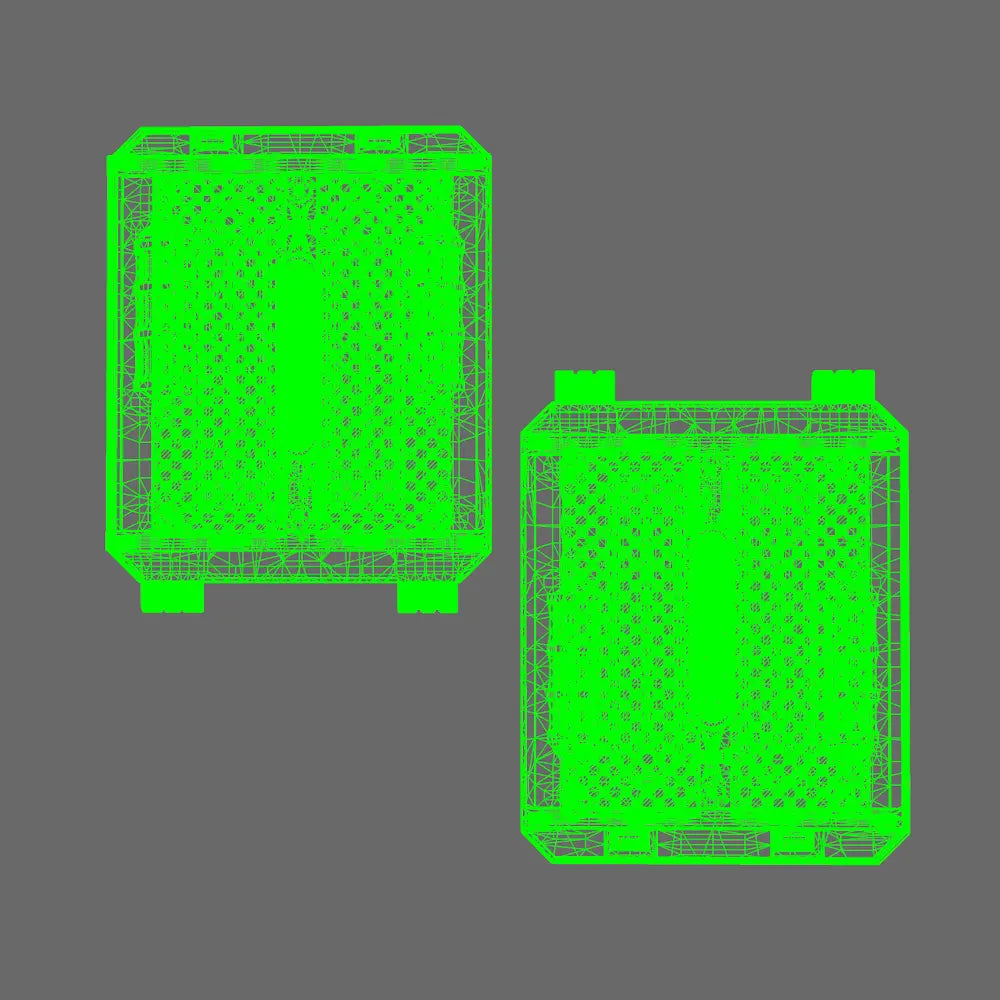 Space Templar V2 APC Door Set Command Style BW Terrain & Forge