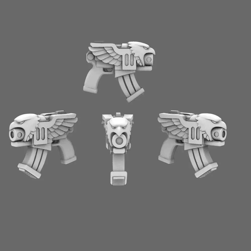 Patriotic Knights Eagle Retro Nailer Pistol X 10 BW Terrain & Forge