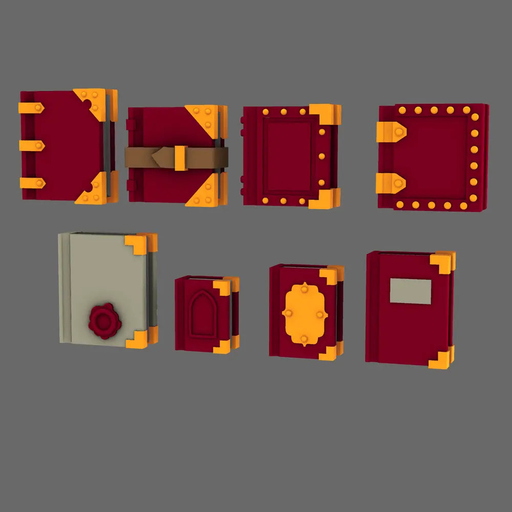 BWTF Scenics Closed Gothic Books BW Terrain & Forge