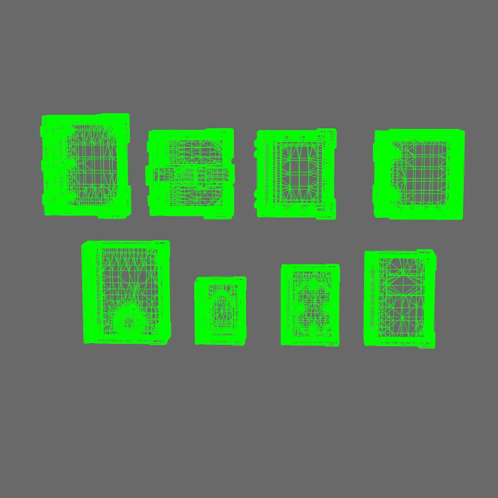 BWTF Scenics Closed Gothic Books BW Terrain & Forge