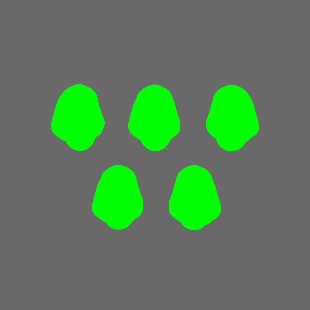 Arthurian Knights V10 Hooded Faithful Heads BW Terrain & Forge