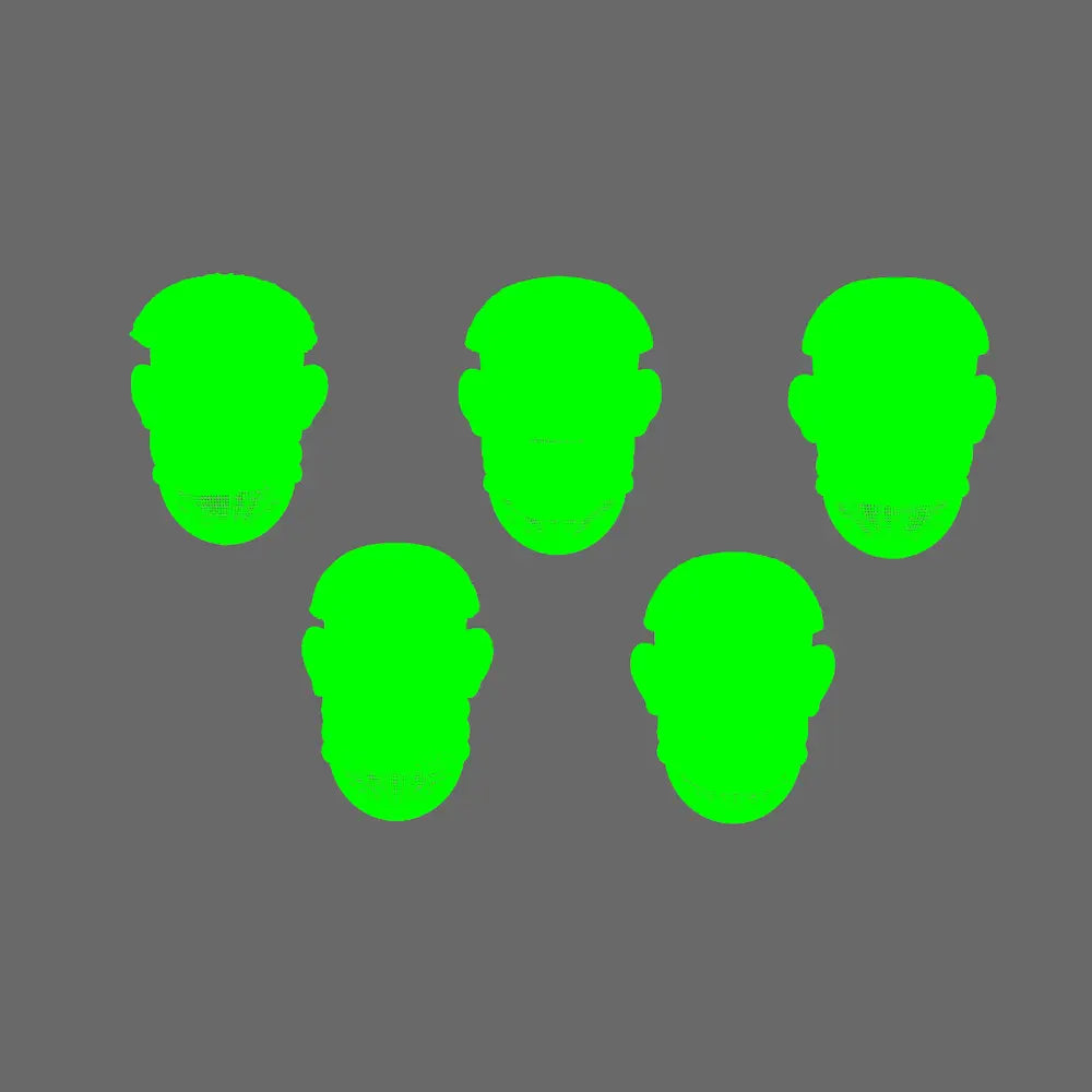 Arthurian Knights V10 Squire Heads BW Terrain & Forge