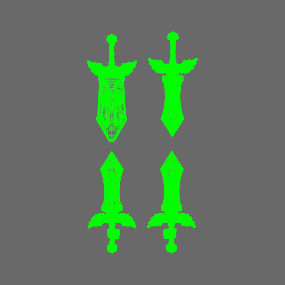 Arthurian Knights Electro Great Sword BW Terrain & Forge