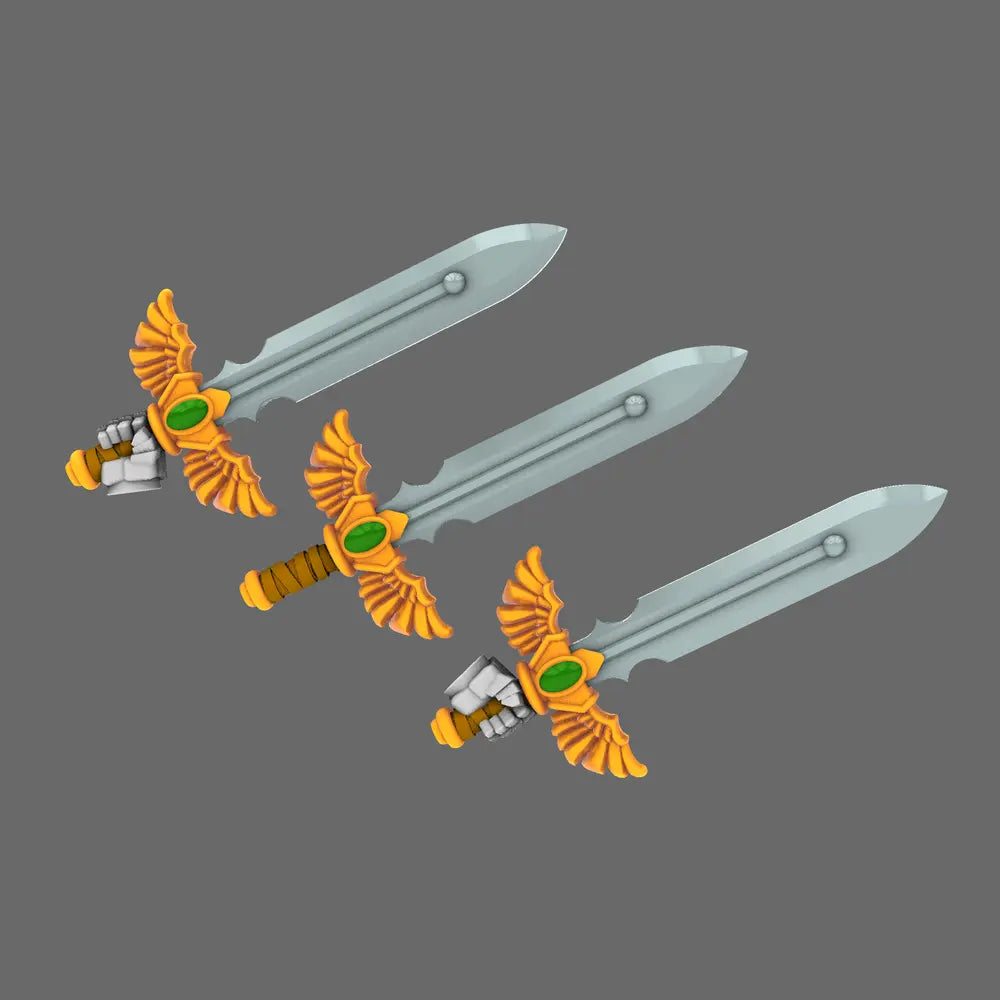 Arthurian Knights Electro Sword BW Terrain & Forge