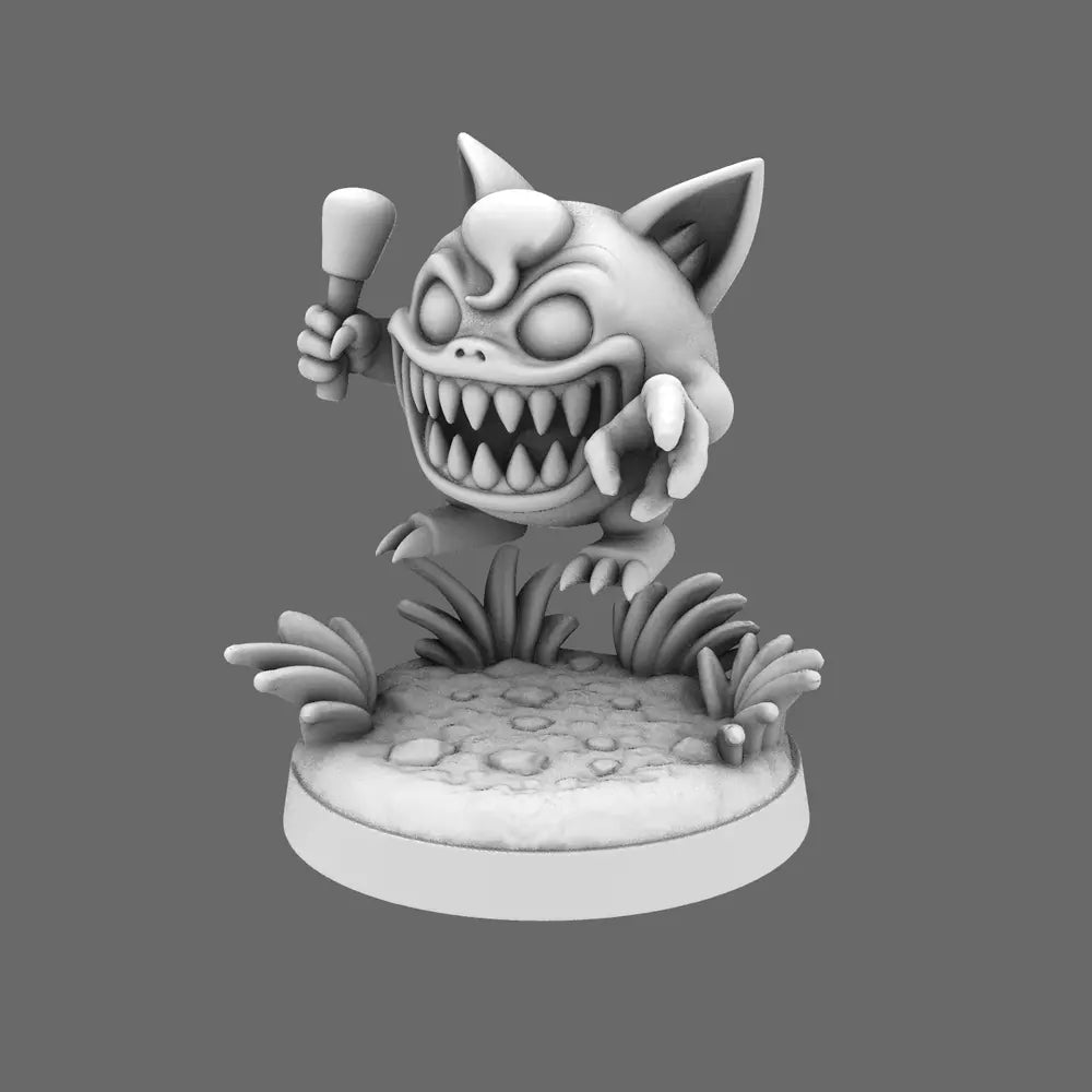 Space Orcs - Roar Bellowpuff Attack Beast BW Terrain & Forge
