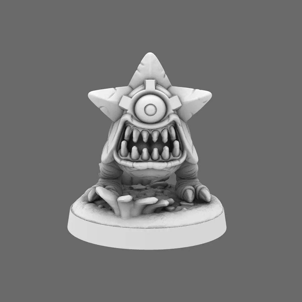 Space Orcs - Rage Shokkstar Attack Beast BW Terrain & Forge