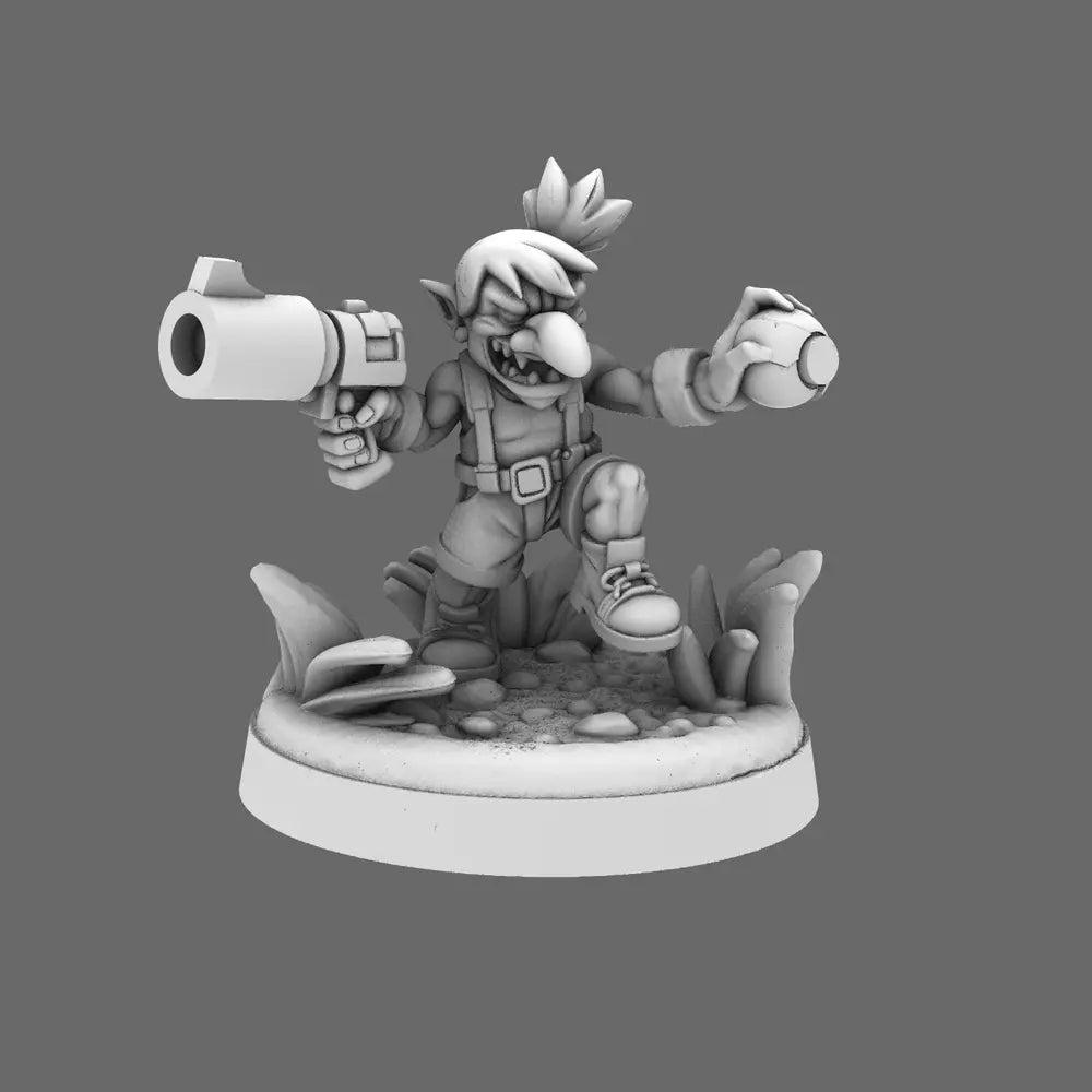 Space Ocs - Musty-K-Zoomie Beast Tamer BW Terrain & Forge