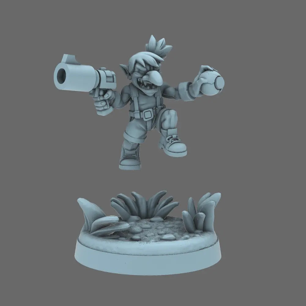 Space Ocs - Musty-K-Zoomie Beast Tamer BW Terrain & Forge