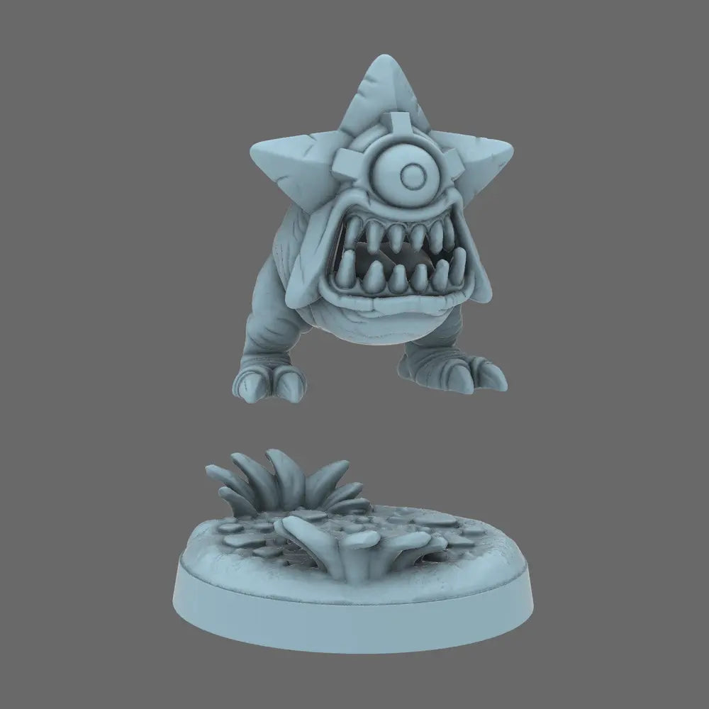 Space Orcs - Rage Shokkstar Attack Beast BW Terrain & Forge