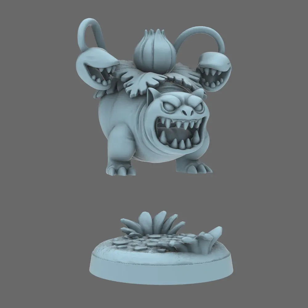 Space Orcs - Maneater Vinewhip Attack Beast BW Terrain & Forge