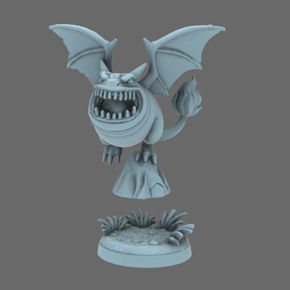 Space Orks - Inferno Flametail Attack Beast BW Terrain & Forge