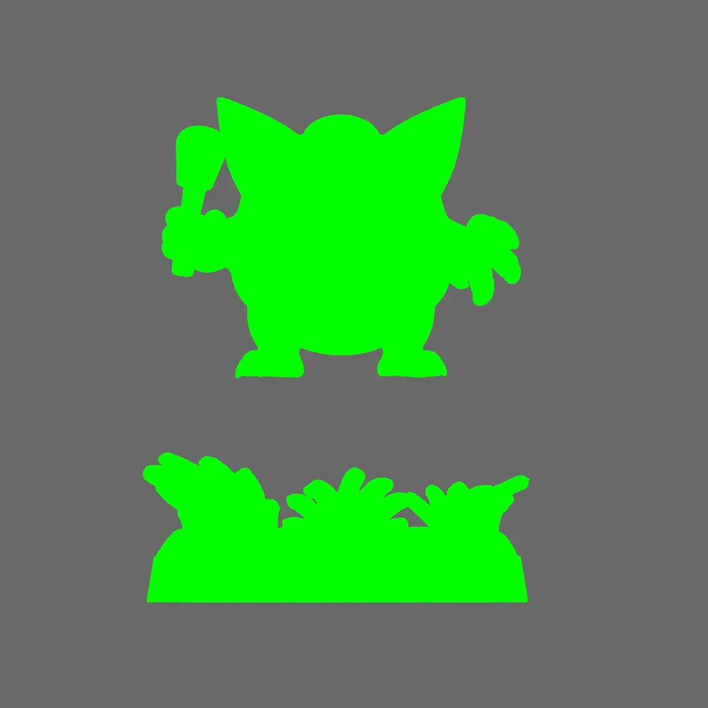 Space Orcs - Roar Bellowpuff Attack Beast BW Terrain & Forge