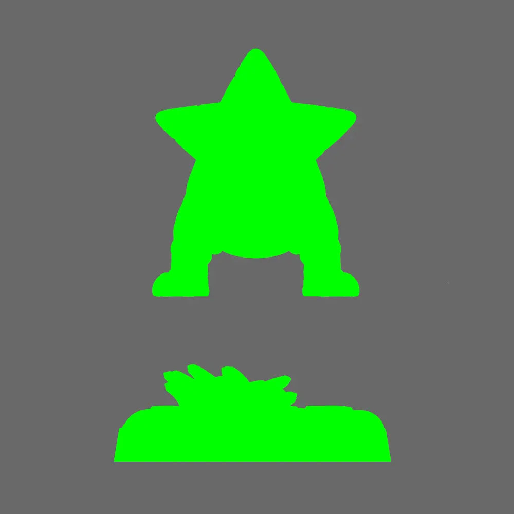 Space Orcs - Rage Shokkstar Attack Beast BW Terrain & Forge