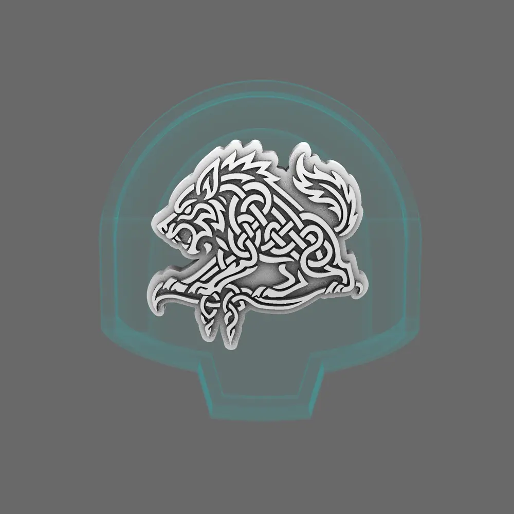 Arctic Prowler DV04 Shoulder Symbols LEFT X 60 BW Terrain & Forge