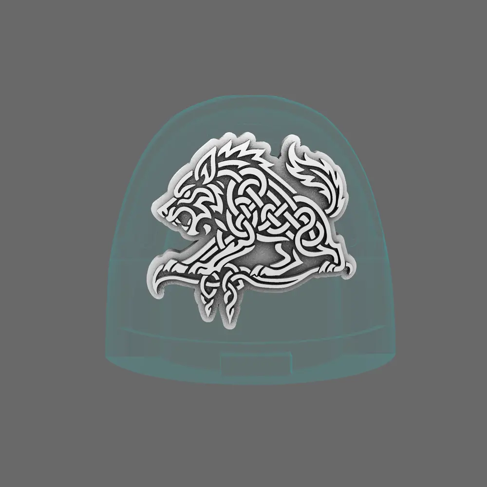 Arctic Prowler V10R Shoulder Symbols LEFT X 60 BW Terrain & Forge