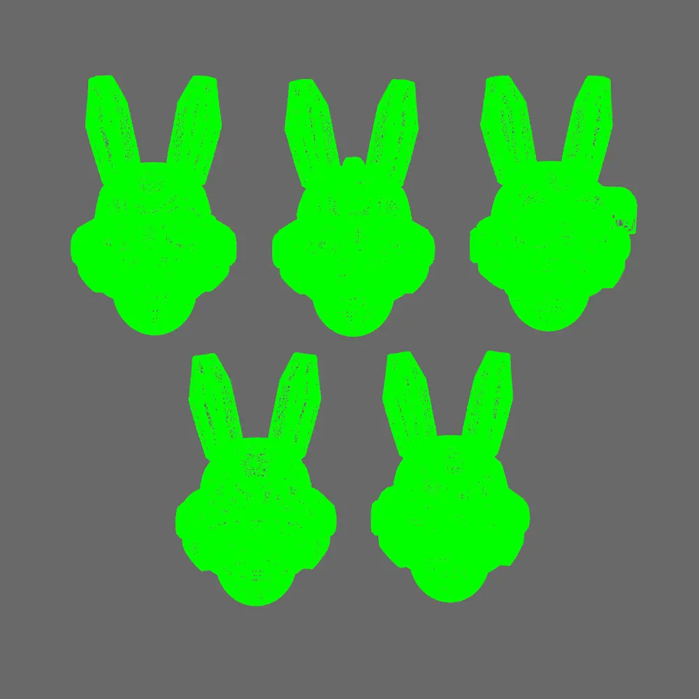 Mecha Furry V10K Bunny Mech Helmets X 10 BW Terrain & Forge