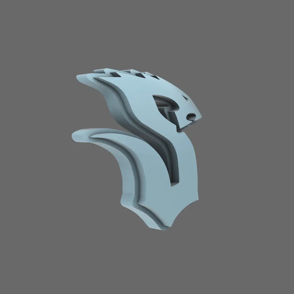 Void Serpents DV04 Shoulder Symbols RIGHT BW Terrain & Forge