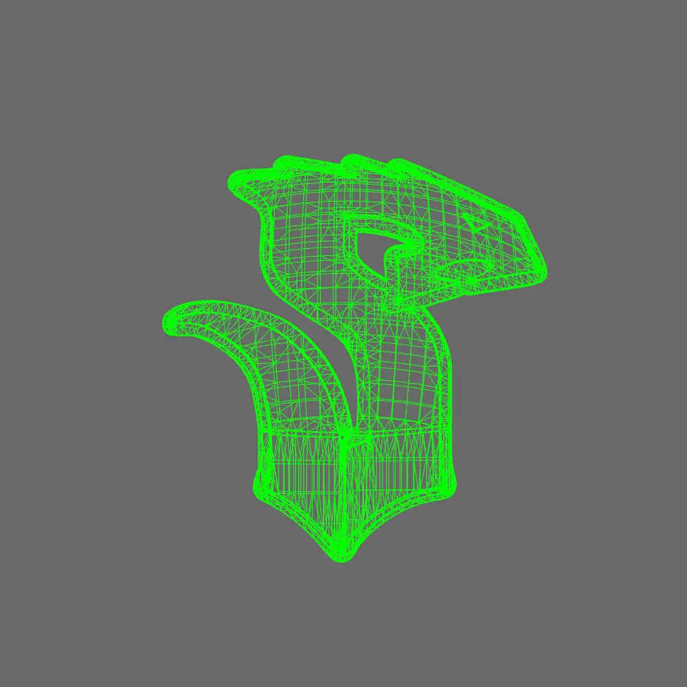 Void Serpents DV04 Shoulder Symbols RIGHT BW Terrain & Forge