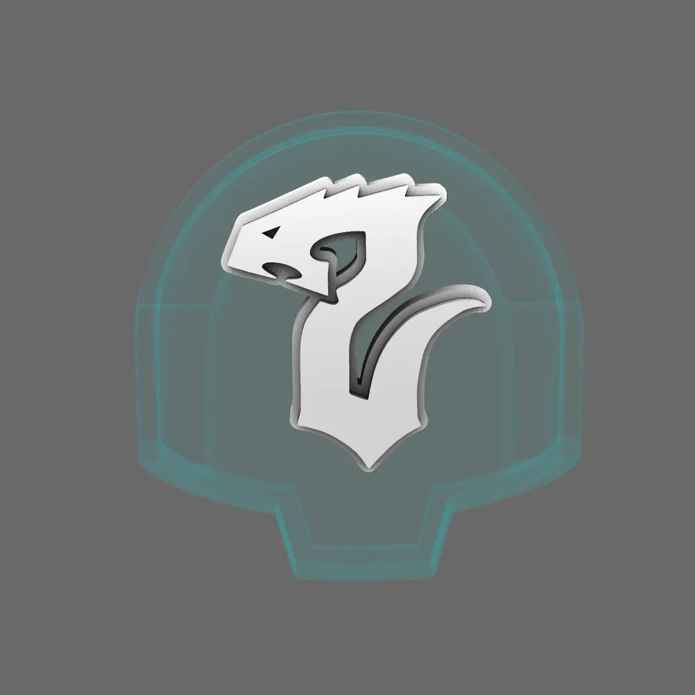 Void Serpents DV04 Shoulder Symbols LEFT BW Terrain & Forge