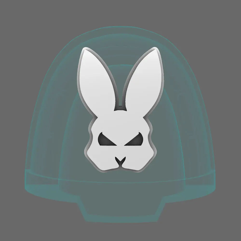 Bunny Boys V10B Shoulder Symbols X 60 BW Terrain & Forge