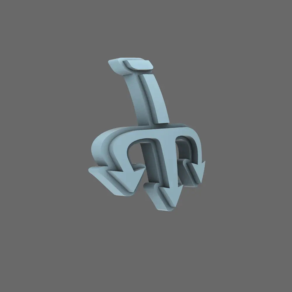 Star Tridents V10R Shoulder Symbols X 60 BW Terrain & Forge