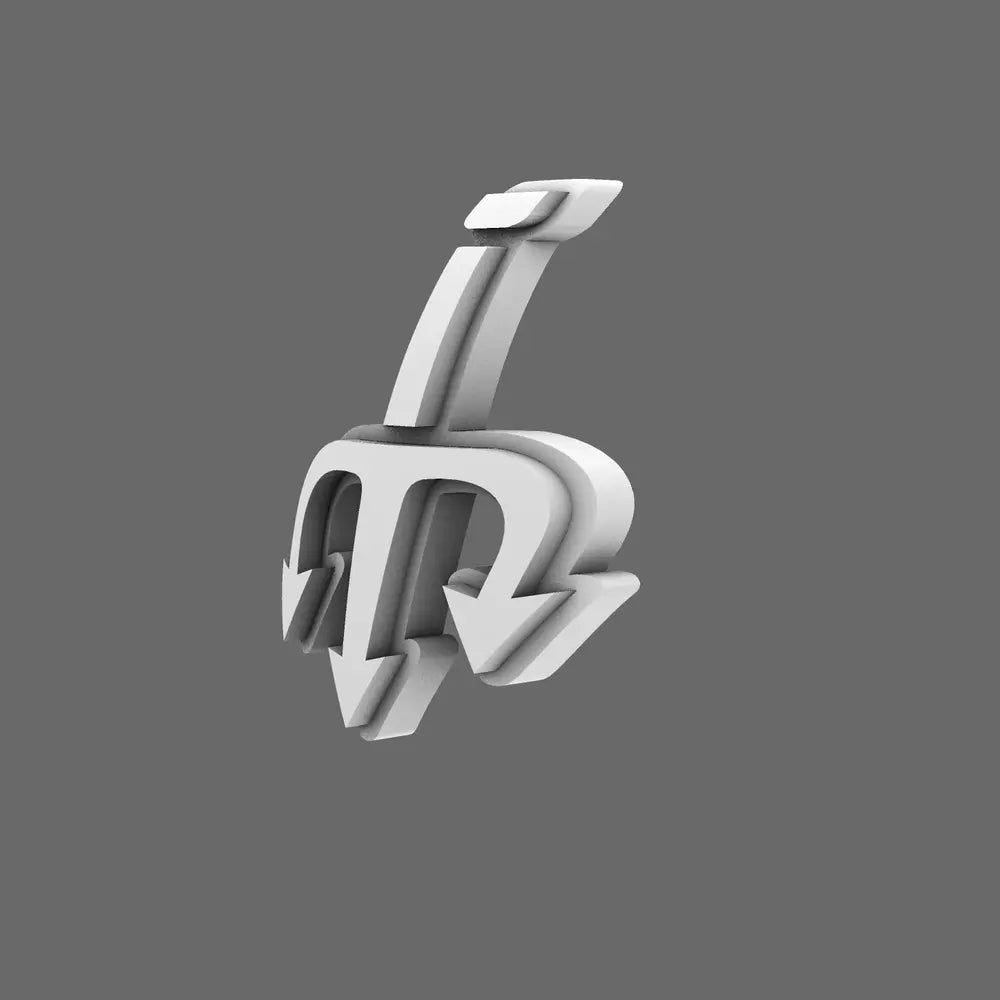 Star Tridents V10B Shoulder Symbols X 60 BW Terrain & Forge