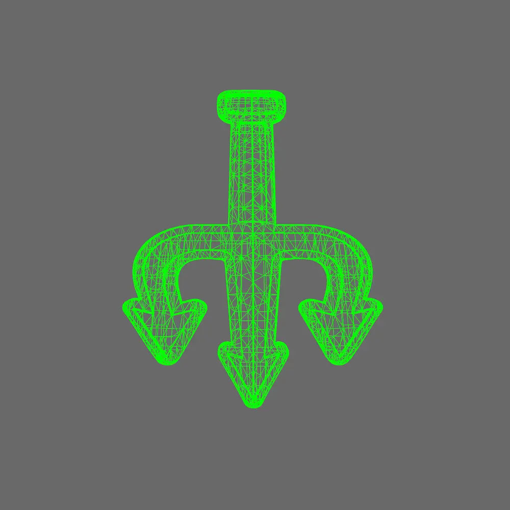 Star Tridents V10B Shoulder Symbols X 60 BW Terrain & Forge