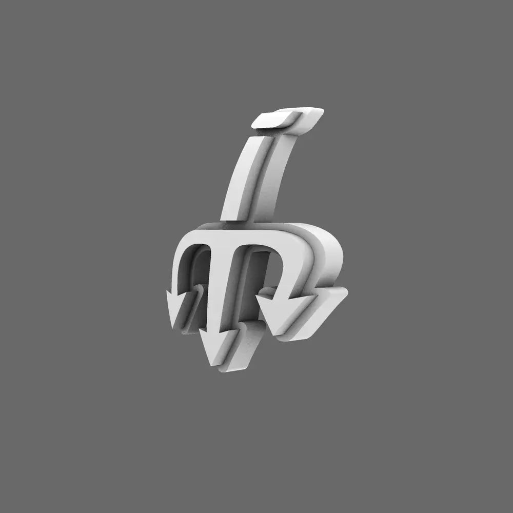 Star Tridents V10K Shoulder Symbols X 60 BW Terrain & Forge