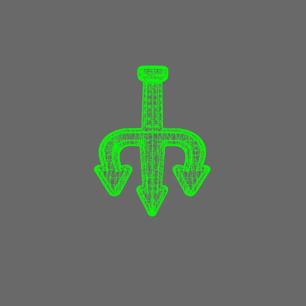 Star Tridents V10K Shoulder Symbols X 60 BW Terrain & Forge