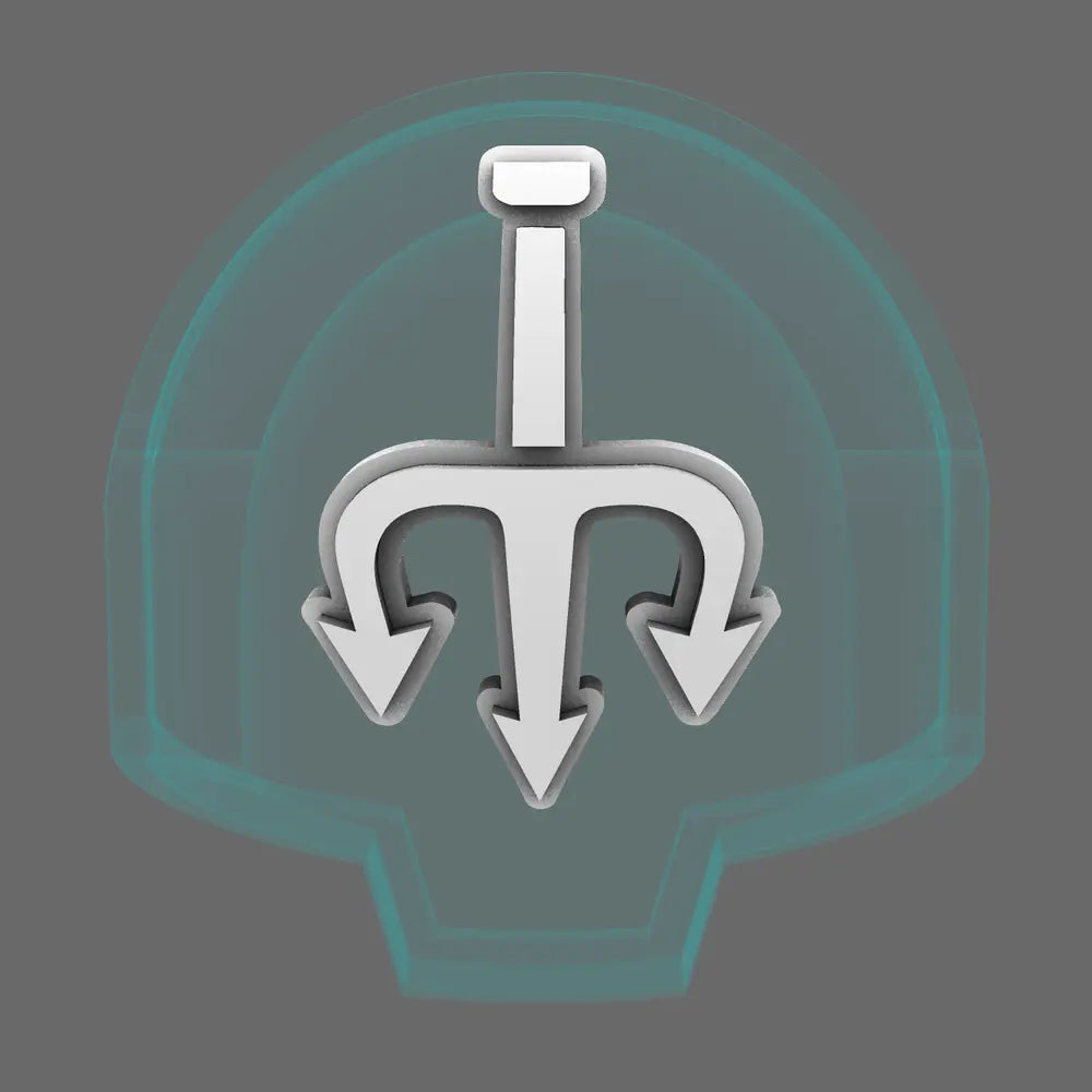 Star Tridents DV04 Shoulder Symbols X 60 BW Terrain & Forge