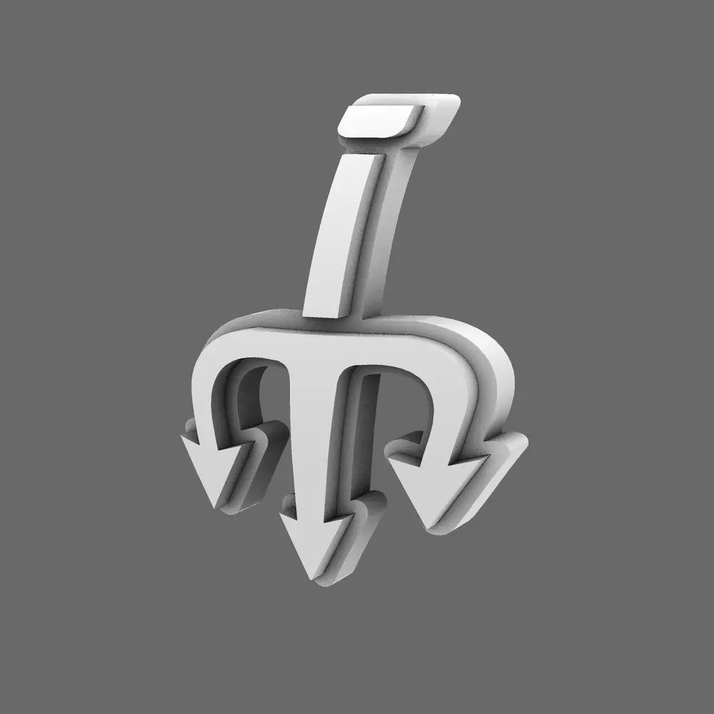 Star Tridents DV04 Shoulder Symbols X 60 BW Terrain & Forge