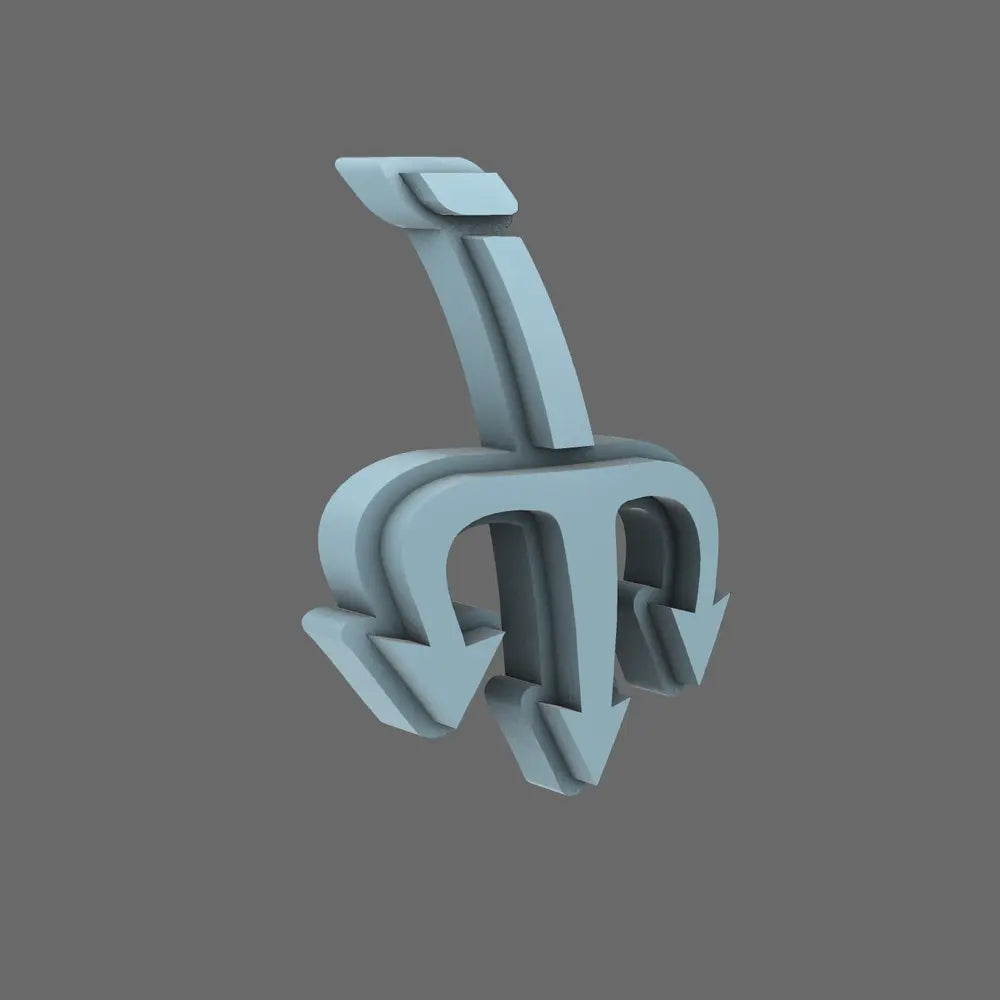 Star Tridents DV04 Shoulder Symbols X 60 BW Terrain & Forge