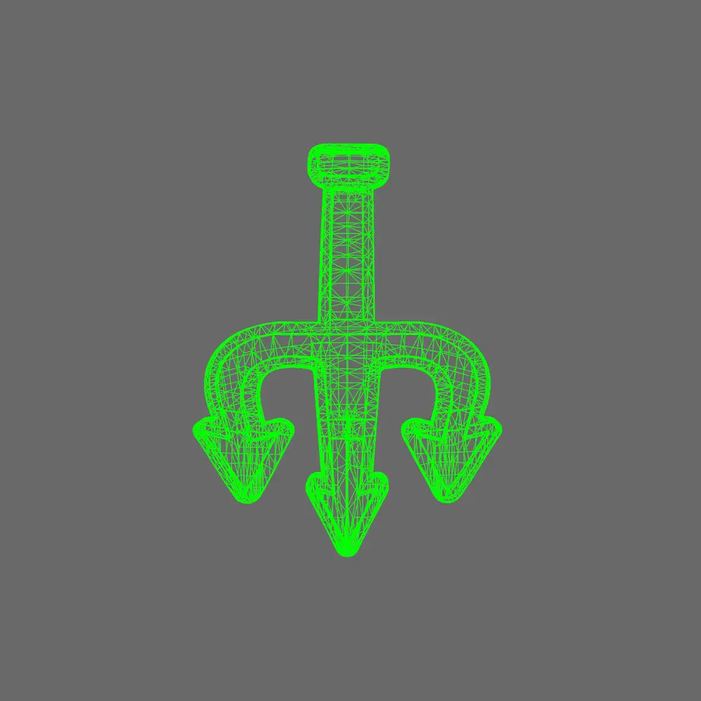 Star Tridents DV04 Shoulder Symbols X 60 BW Terrain & Forge