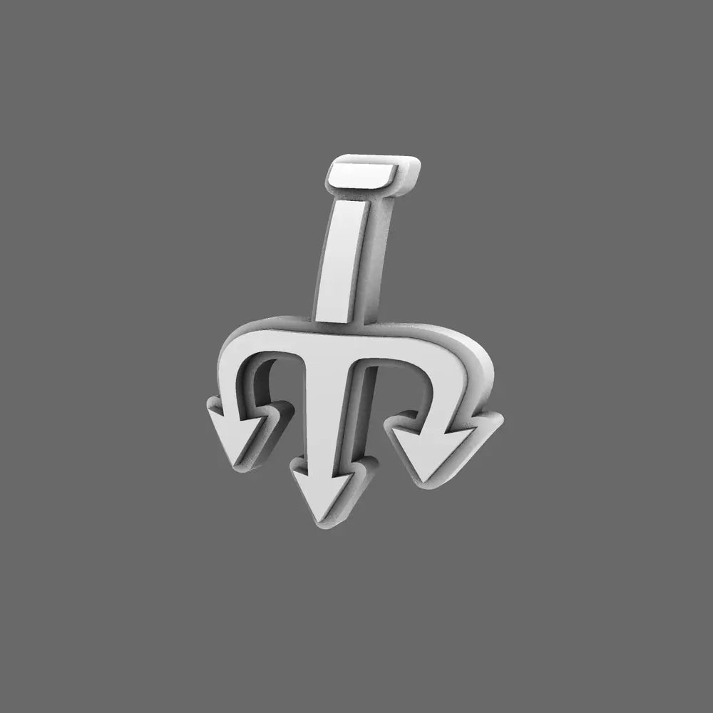 Star Tridents V10R Shoulder Symbols X 60 BW Terrain & Forge