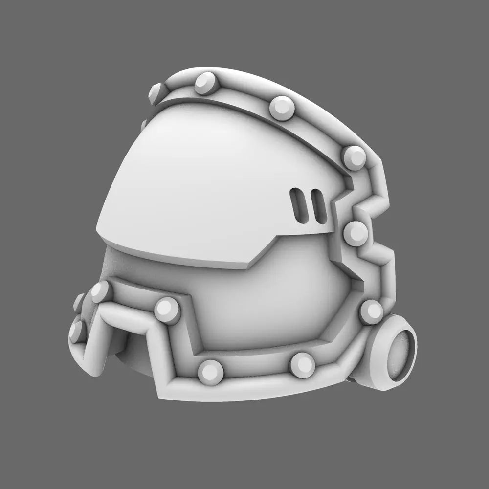 Space Knights V2 Metal Storm Shoulder Pads Type C X 10 BW Terrain & Forge